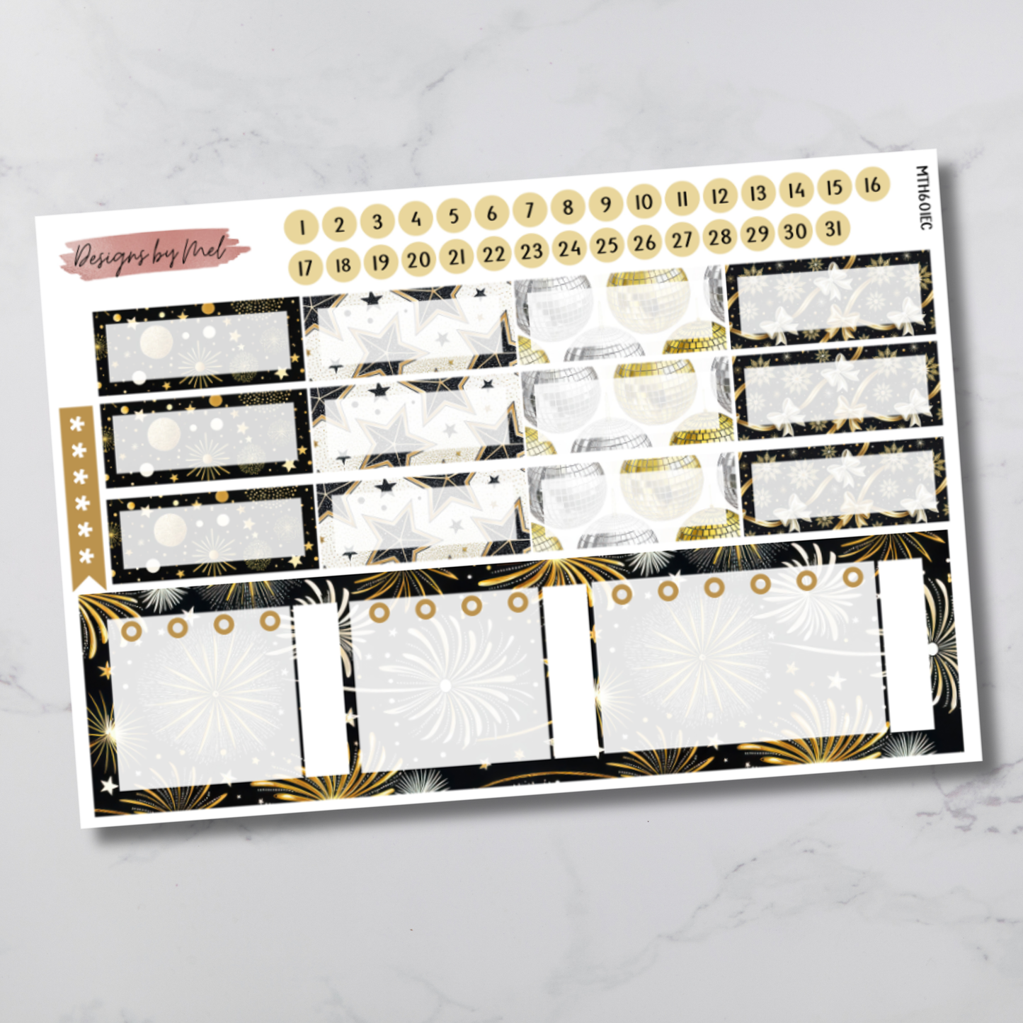 MTH 601 - Erin Condren 7x9 Monthly