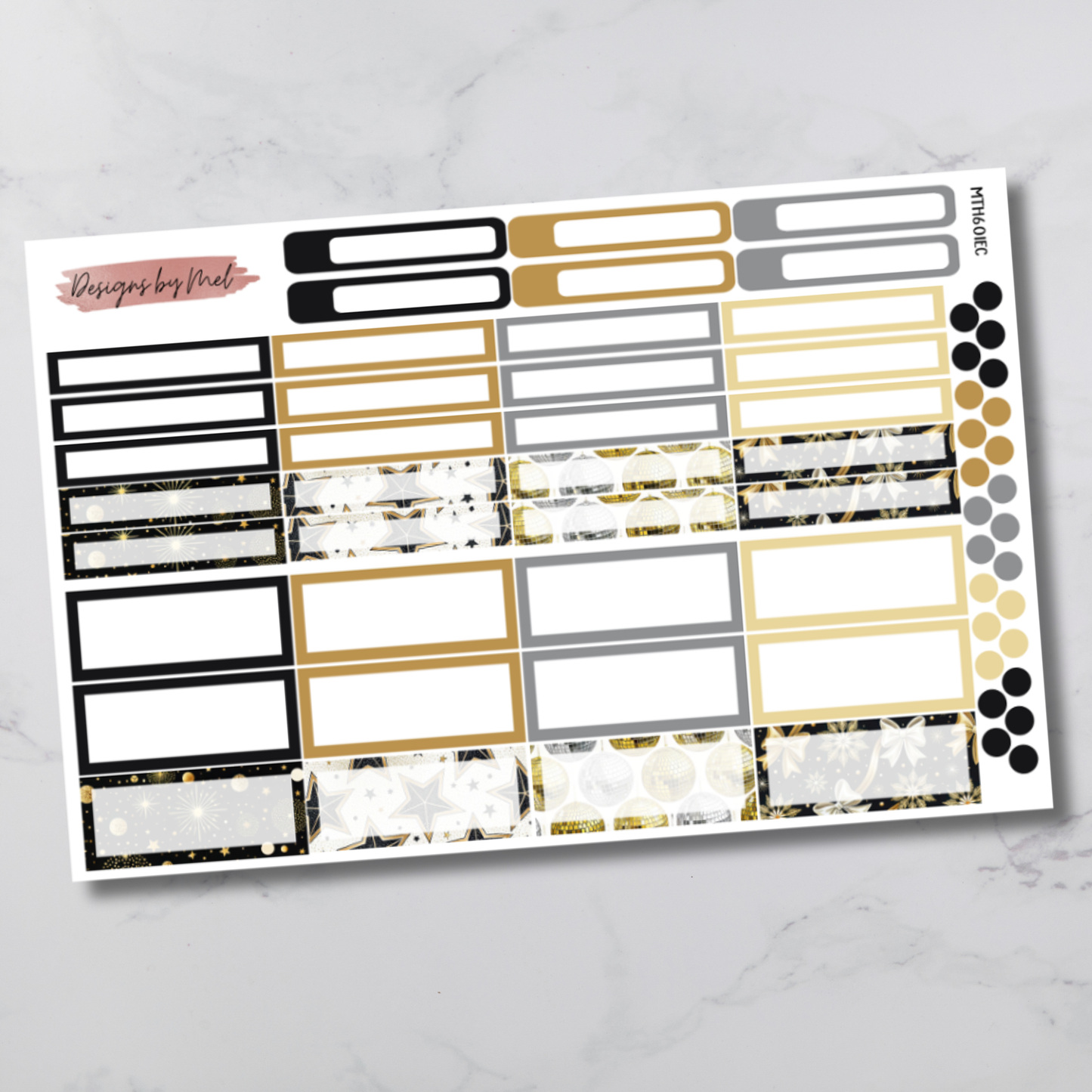 MTH 601 - Erin Condren 7x9 Monthly