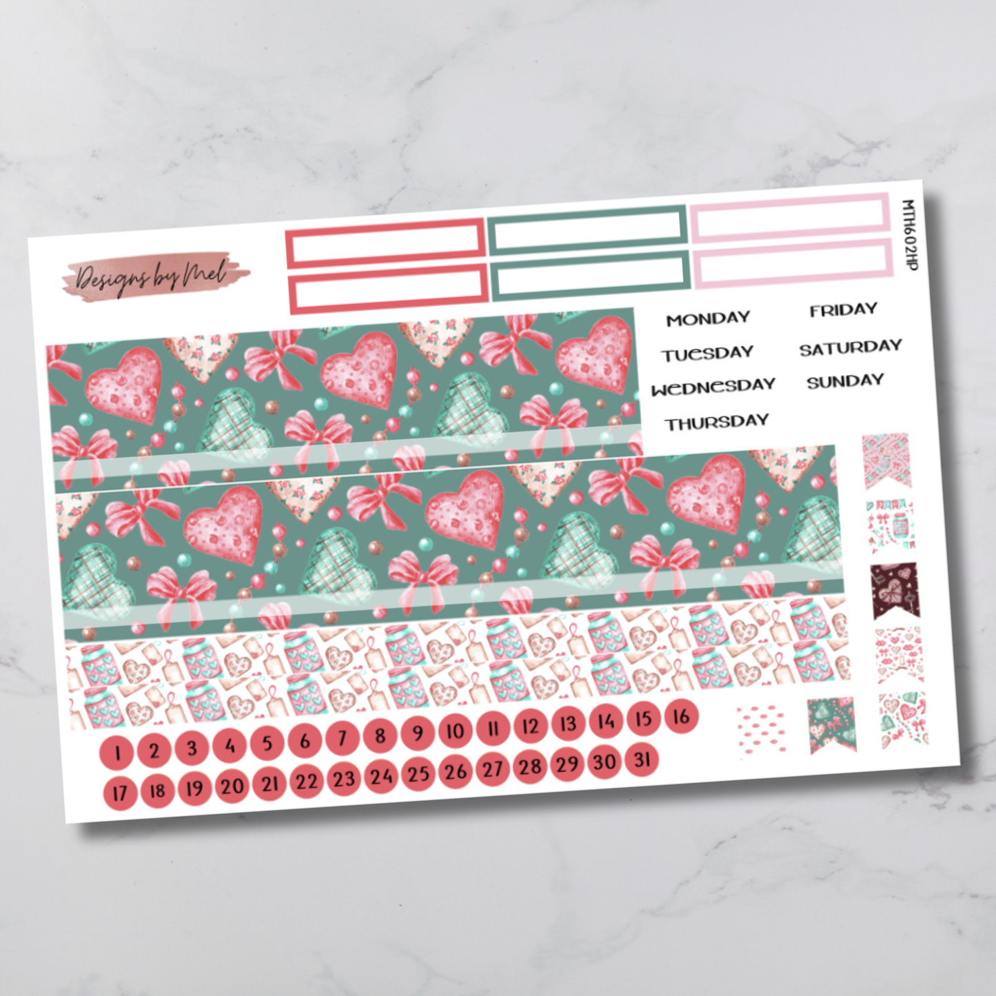 MTH 602 - Classic Happy Planner Monthly