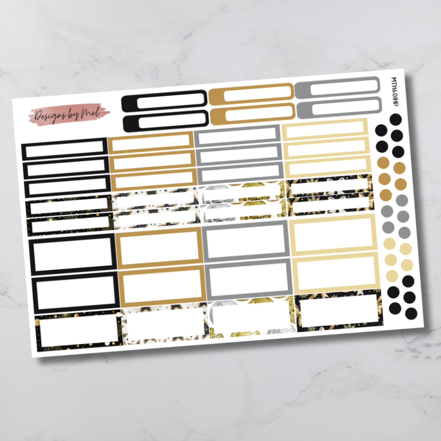 MTH 601 - Classic Happy Planner Monthly