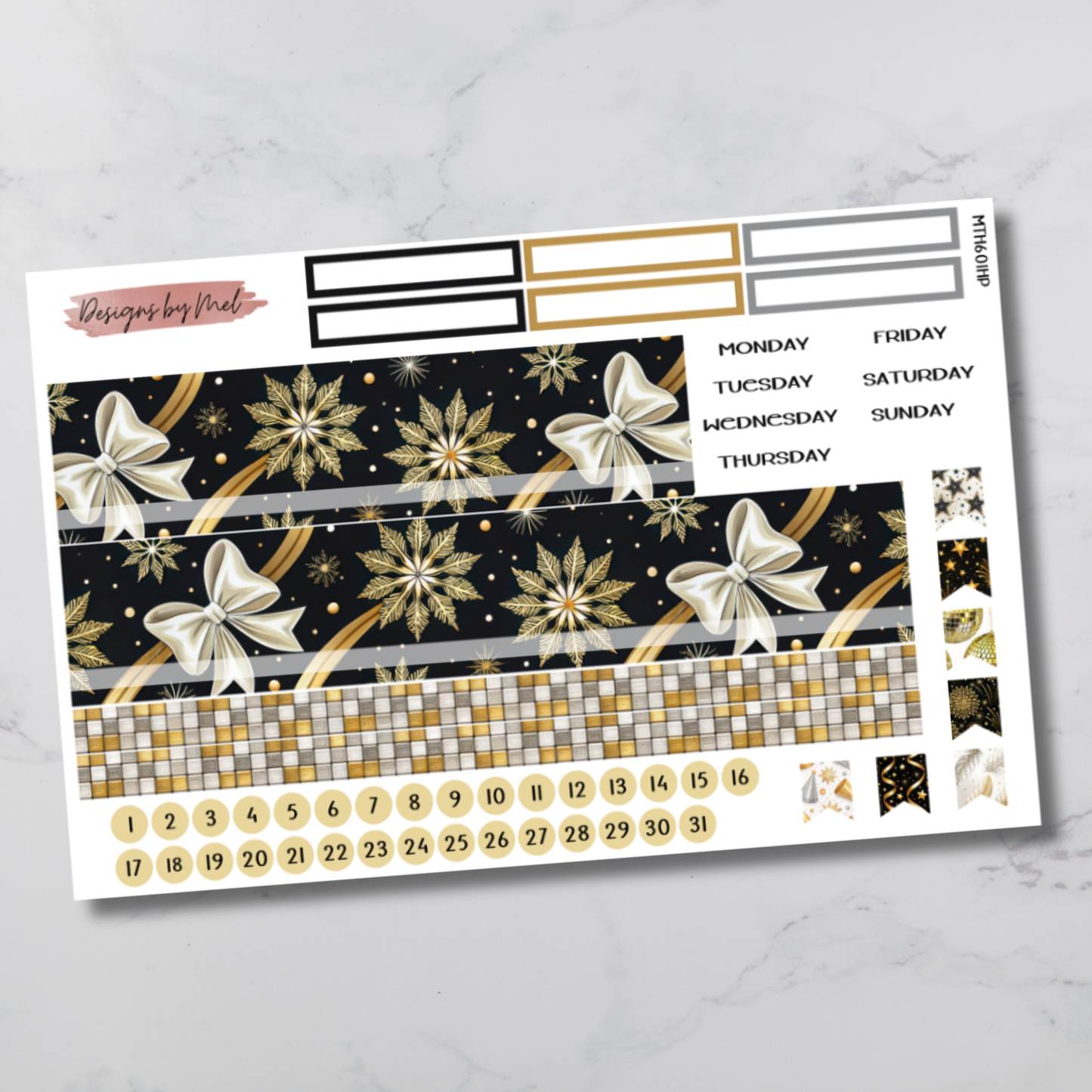 MTH 601 - Classic Happy Planner Monthly