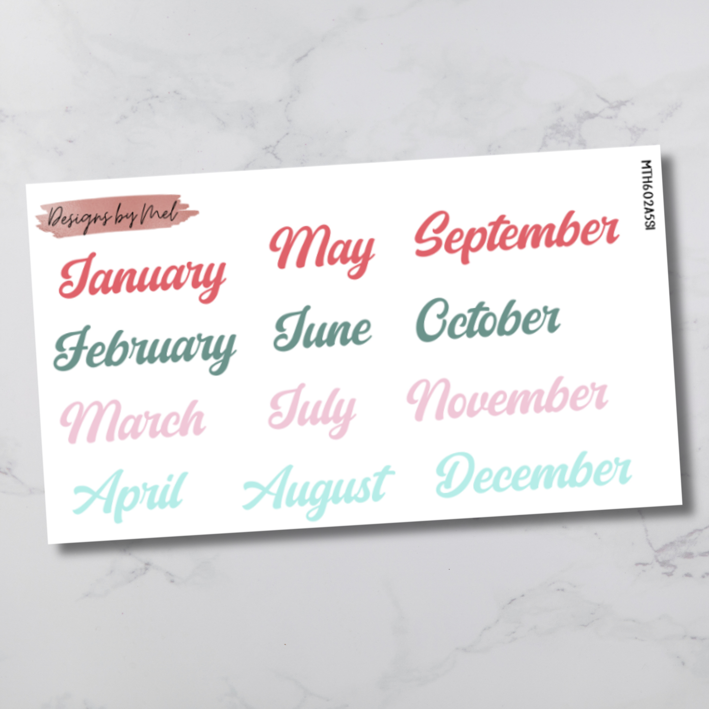 MTH 602 - Sterling Ink A5 Planner