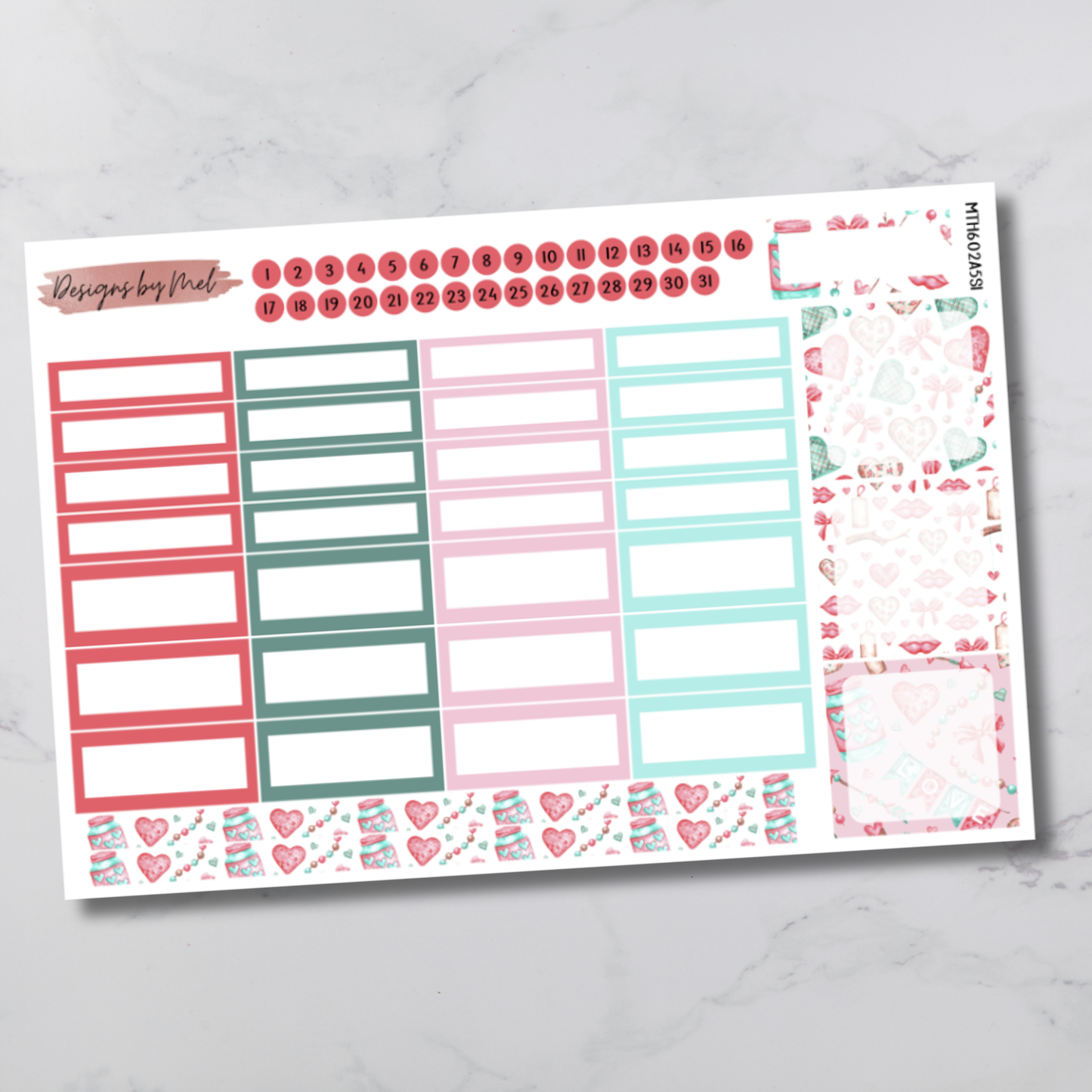 MTH 602 - Sterling Ink A5 Planner
