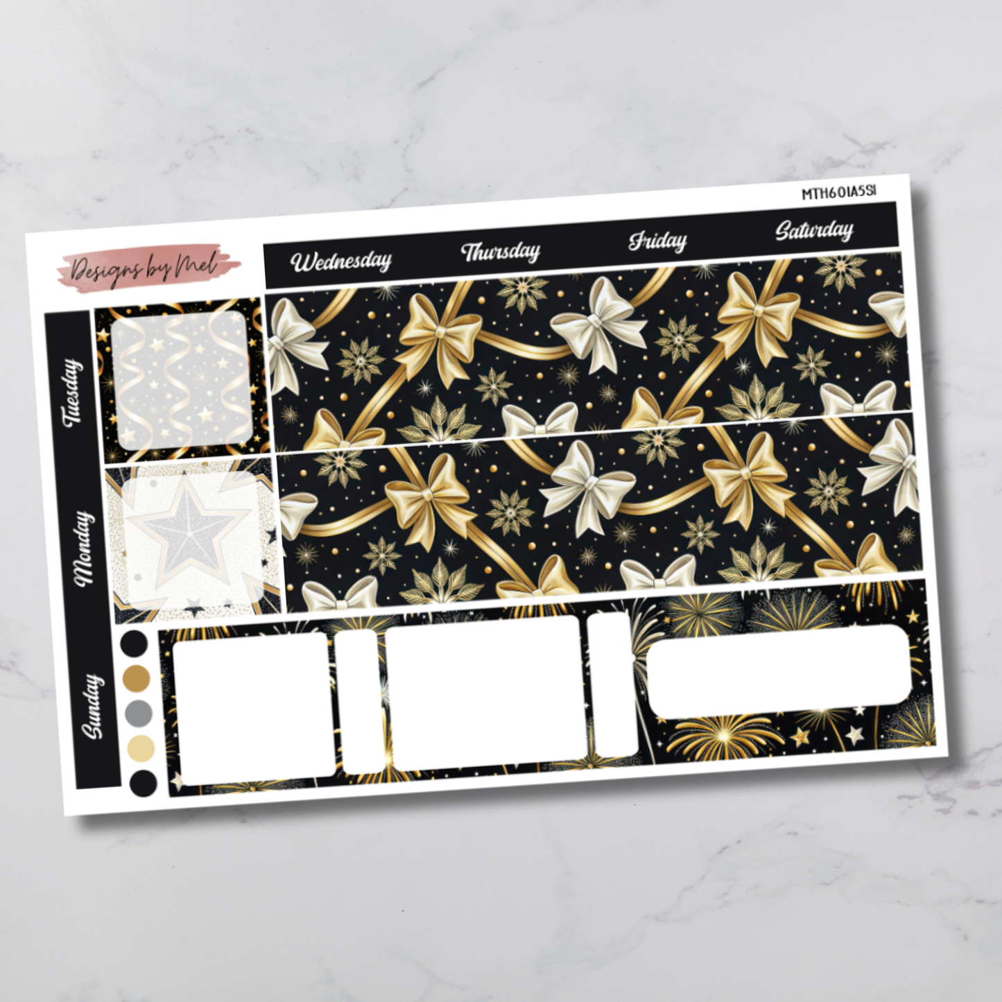 MTH 601 - Sterling Ink A5 Planner