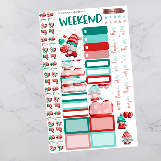 Gifting Gnomes - Functional Sheet